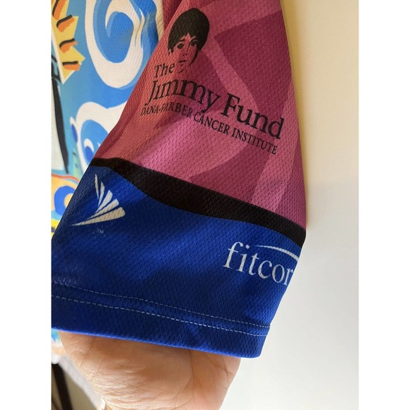 Pan Mass Challenge PMC 2007 Cycling Racing Jersey 1/2 Zip Club Women's Medium - Picture 4 of 6